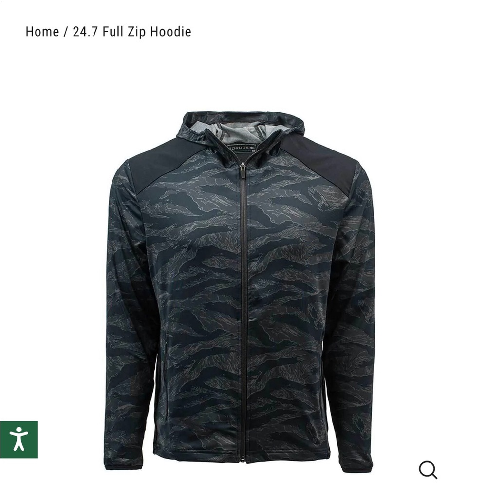 24.7 Full zip hoodie GORUCK Tiger Stripe